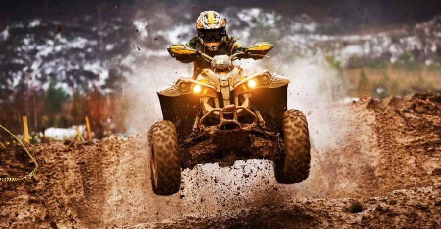 Alanya 4x4 Quad Safari - The Ride Itself: Dirt Paths, Rocks, and Water Crossings