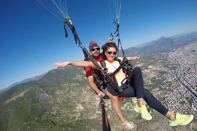 Tandem Paragliding Adventure From Alanya, Side, Antalya - Video DVD and GoPro-Style Footage: What You Can Add Later